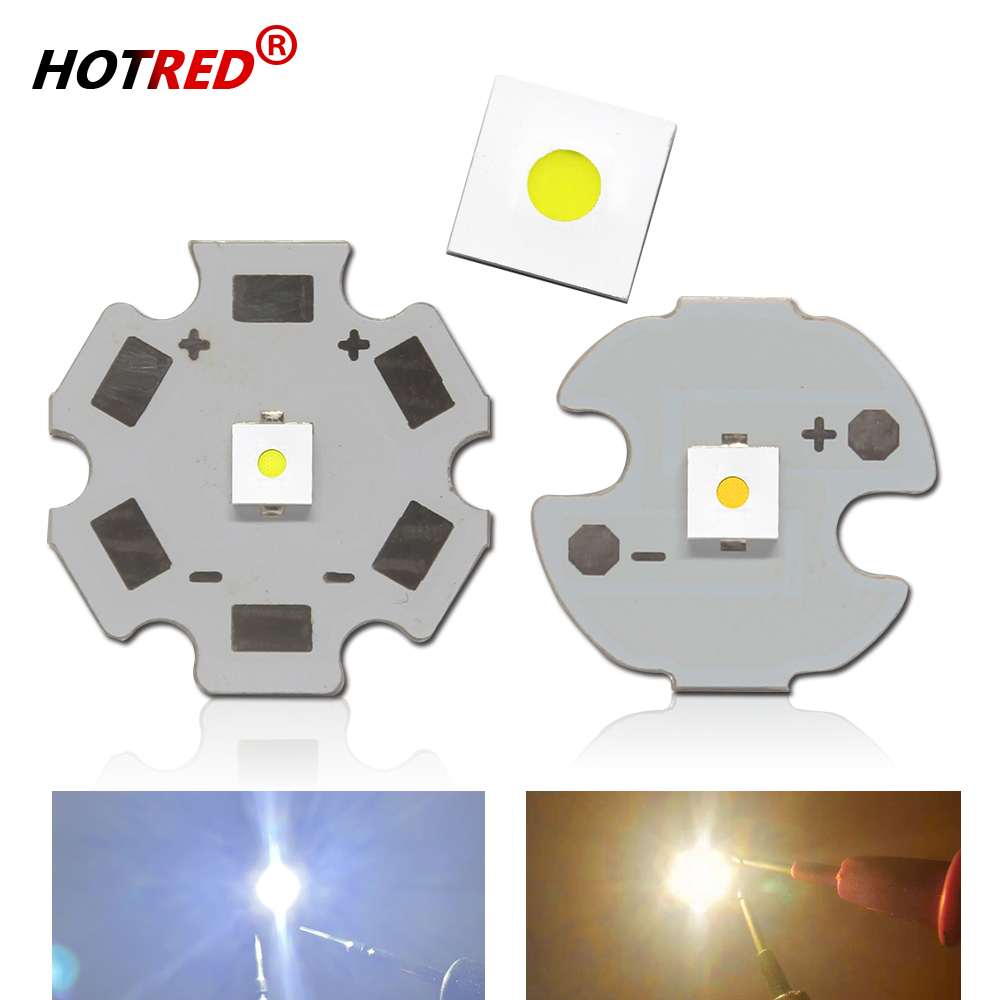 Industrial Laser Diode - LED 5W 3535 แบนสีขาวเลเซอร์ลูกปัดวงกลมสูง 3W ชิปเย็นสีขาว
