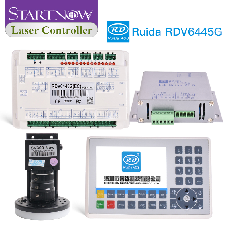 Industrial Laser Cutter - เริ่มต้น RDV6445G Ruida ระบบควบคุมด้วยเลเซอร์ CCD Visual