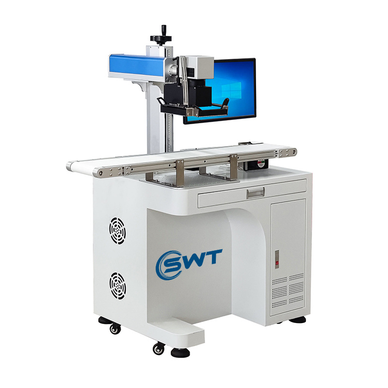 Industrial Laser Printing - เครื่องพิมพ์เลเซอร์ยูวีอุตสาหกรรม ระบบระบุตำแหน่งอัตโนมัติด้วยกล้อง CCD รองรับรูปแบบกราฟิก DXF BMP