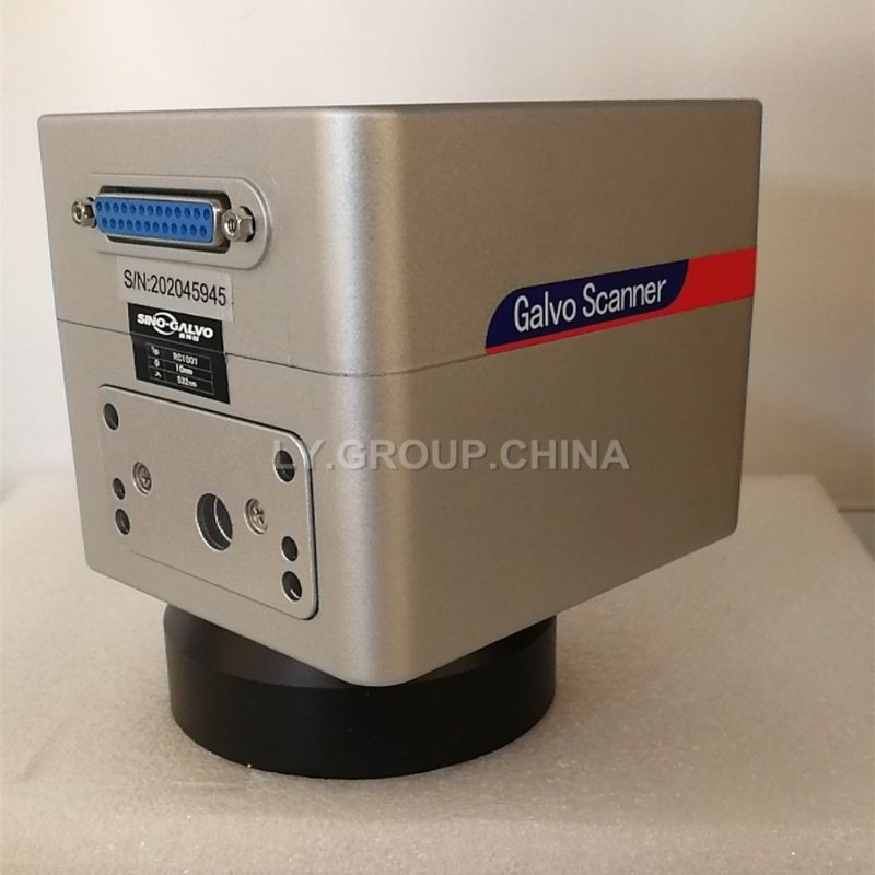 Galvo Scan Head - ชุดหัวสแกนเนอร์กัลโวนอมิเตอร์ RC1001 แบบจุดแดงคู่ รุ่นใหม่ 1064nm สำหรับเครื่องมาร์คกิ้งด้วยเลเซอร์ไฟเบอร์