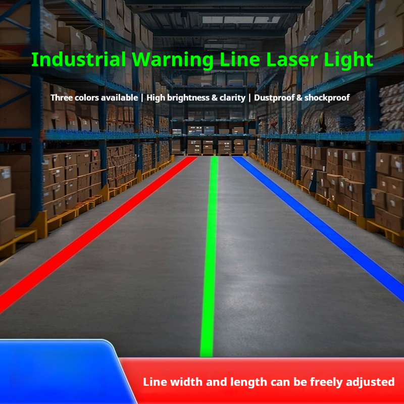 Industrial Laser Projector - ไฟฉายเลเซอร์อินฟราเรดสำหรับเตือนความปลอดภัยในโรงงานอุตสาหกรรม แบบเส้นเดียว