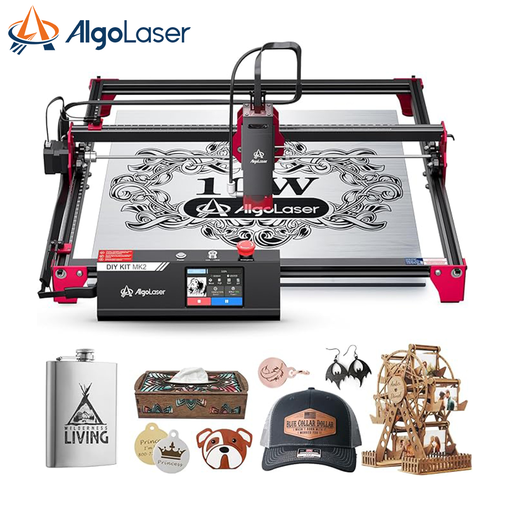 Industrial Laser Engraver For Metal - AlgoLaser เลเซอร์ DIY ชุด MK2 10W
