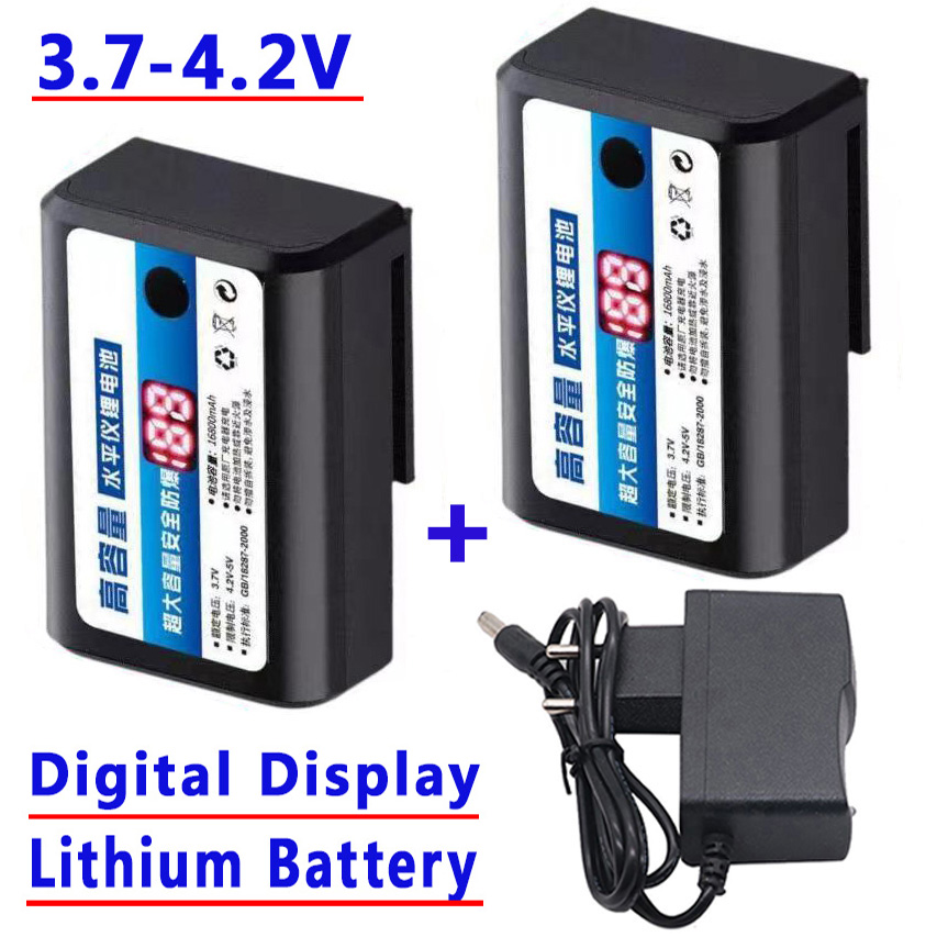 Industrial Laser Measurement - เครื่องวัดระดับเลเซอร์ Grt 3.7V 13800 mAh แบตเตอรี่ลิเธียมดิจิตอลสำหรับเลเซอร์ระดับเลเซอร์สีเขียว8เส้น/12เส้น/16เส้น