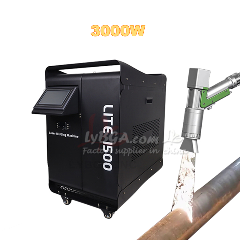 Industrial Laser Cleaning Machine - เครื่องกำจัดสนิมด้วยไฟเบอร์เลเซอร์ 1500W 2000W 3000W สำหรับทำความสะอาด กำจัดคราบน้ำมัน