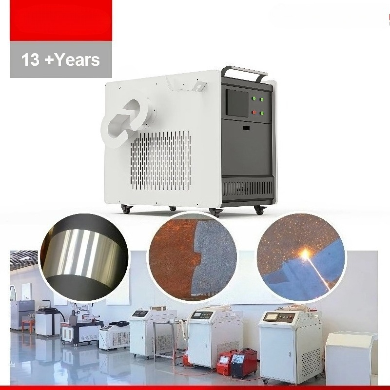 Industrial Laser Cleaning Machine - เครื่องทำความสะอาดด้วยเลเซอร์แบบมือถือสำหรับงานอุตสาหกรรม พร้อมกำลังไฟ 2000 วัตต์ ต้นทุนการใช้พลังงานต่ำ ผลิตโดยผู้ผลิตอุตสาหกรรม