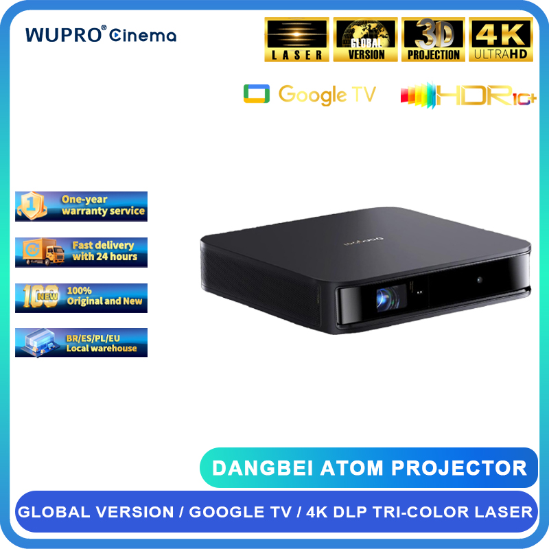 Industrial Laser Projector - Dangbei เครื่องฉายเลเซอร์ Atom รุ่นแรกที่มี Google TV
