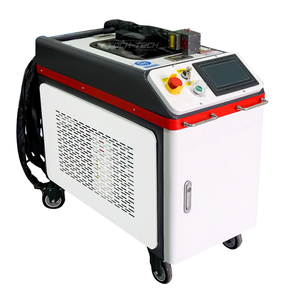 Industrial Laser Cleaning Machine - เครื่องทำความสะอาดด้วยเลเซอร์พัลส์แบบมือถือคุณภาพสูง 200w 300w 500W สำหรับกำจัดสนิม ทำความสะอาดสี