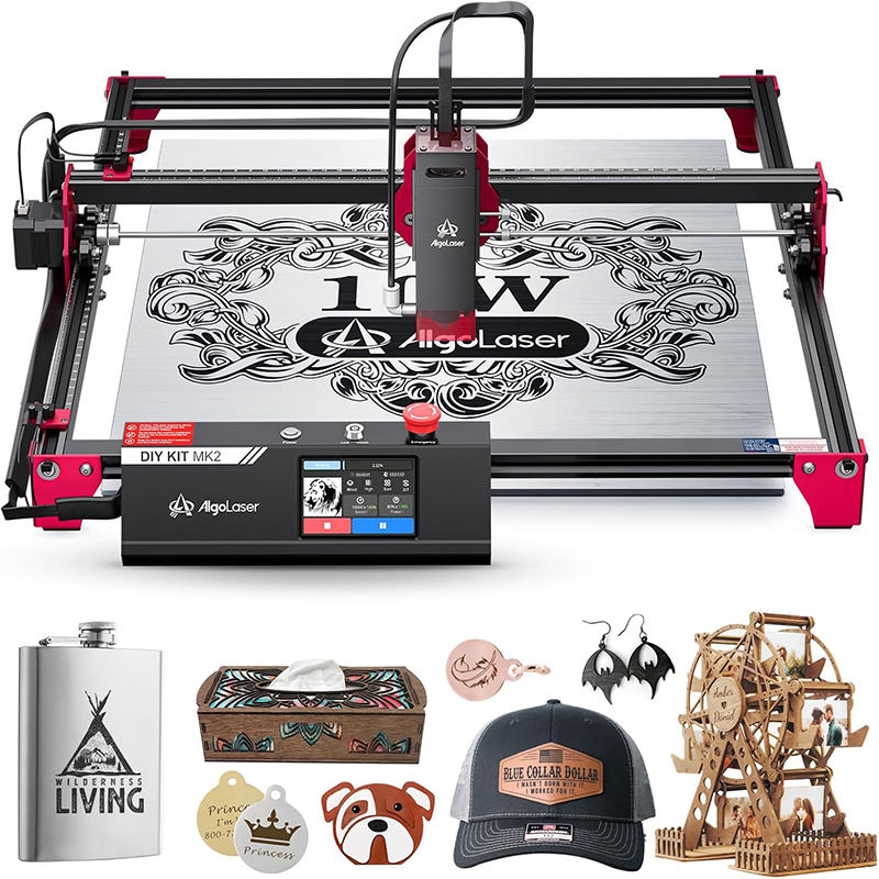 Industrial Laser Engraver For Metal - เครื่องแกะสลักเลเซอร์ CNC Algolaser DIY ขนาด 40*43