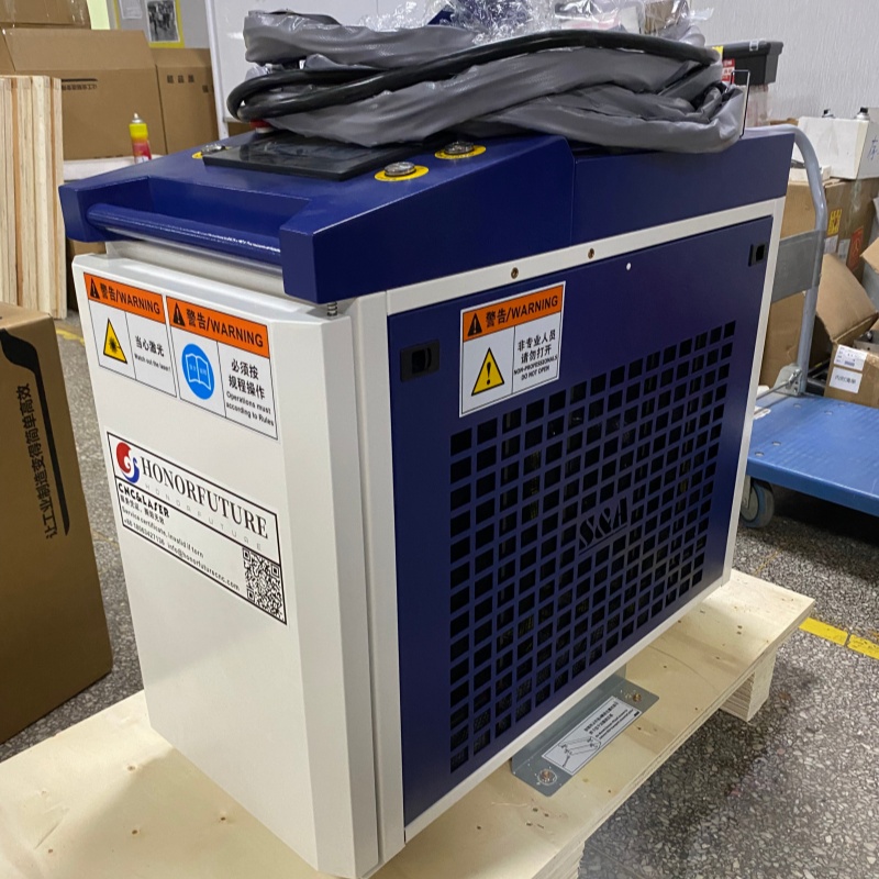 Industrial Laser Cleaning Machine - เครื่องทำความสะอาดด้วยเลเซอร์ 1500W 2kw 3kw ระบบระบายความร้อนด้วยน้ำ สำหรับงานอุตสาหกรรม