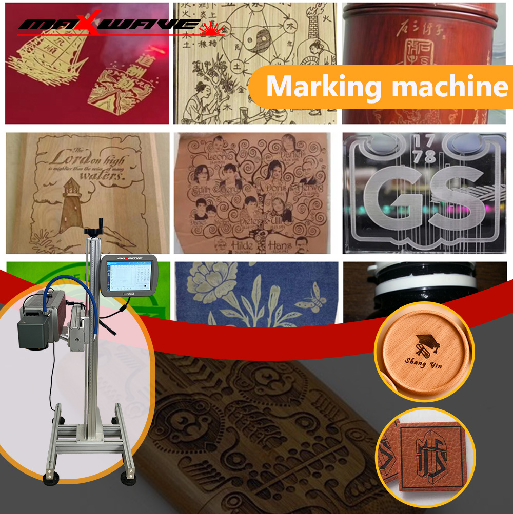 Industrial Laser Printing - เครื่องเลเซอร์มาร์กกิ้ง CO2 อเนกประสงค์ พร้อมช่วงการแกะสลักที่ปรับแต่งได้ เหมาะสำหรับอุตสาหกรรมการพิมพ์อุปกรณ์อิเล็กทรอนิกส์