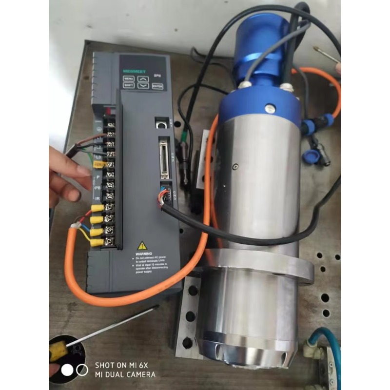 Cnc Spindle Motor - 2026 1230A-BT30 ฟลานจ์มอเตอร์แกนมอเตอร์ความเร็วสูง 7.5kw 30000 รอบต่อนาที