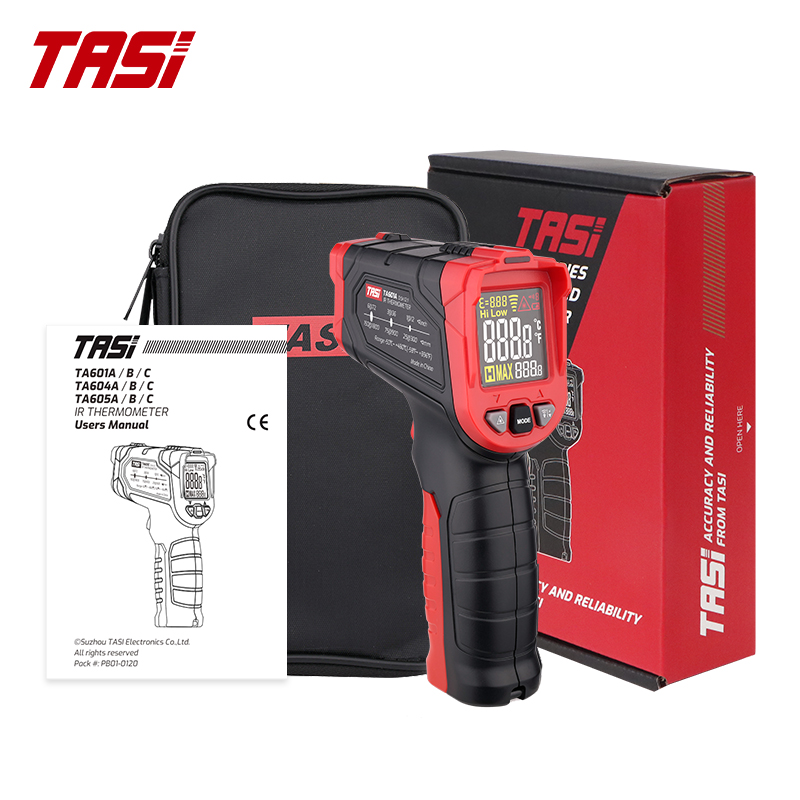 Industrial Laser Temperature Gun - TASI TA601A TA601B TA601C เครื่องวัดอุณหภูมิอินฟราเรดแบบใช้เลเซอร์ ไม่ต้องสัมผัส