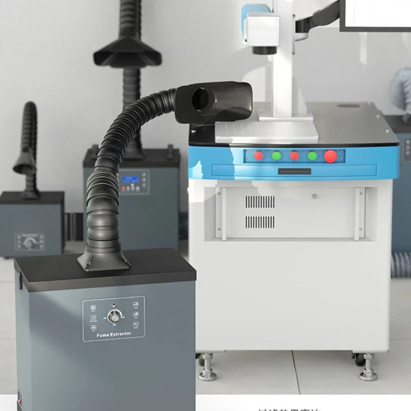 Industrial Laser Solder Iron - เครื่องกรองควันอุตสาหกรรม, เครื่องดูดควันบัดกรีขนาดเล็ก, เครื่องกรองกำจัดกลิ่นในห้องปฏิบัติการ, เครื่องเก็บควันเลเซอร์
