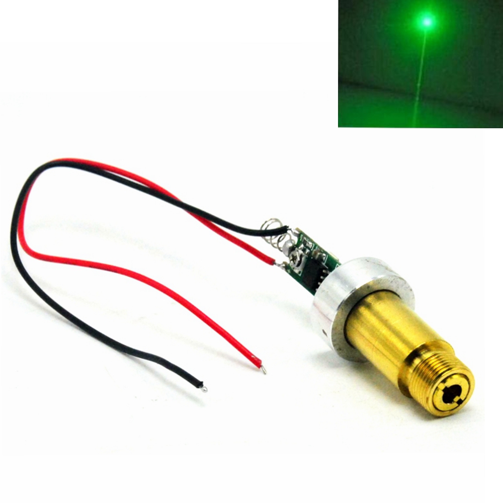 Industrial Laser Diode - อุตสาหกรรมทองเหลือง 50mW 100mw 200mw 532nm Green
