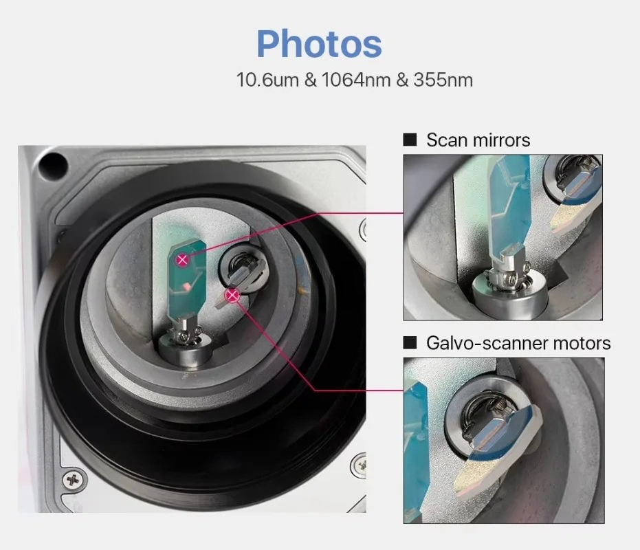 อะไหล่ระบบสแกนแบบอัตโนมัติ Gal - Galvo Scan Head บทวิจารณ์และราคา