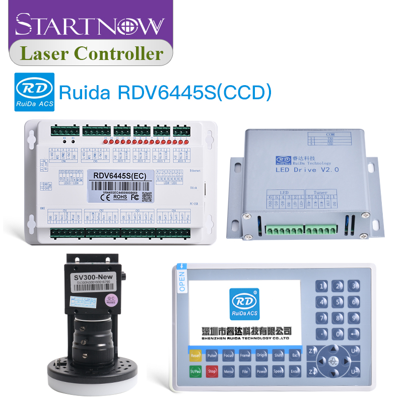 เริ่มต้น RDV6445G Ruida ระบบคว - Industrial Laser Cutter บทวิจารณ์และราคา