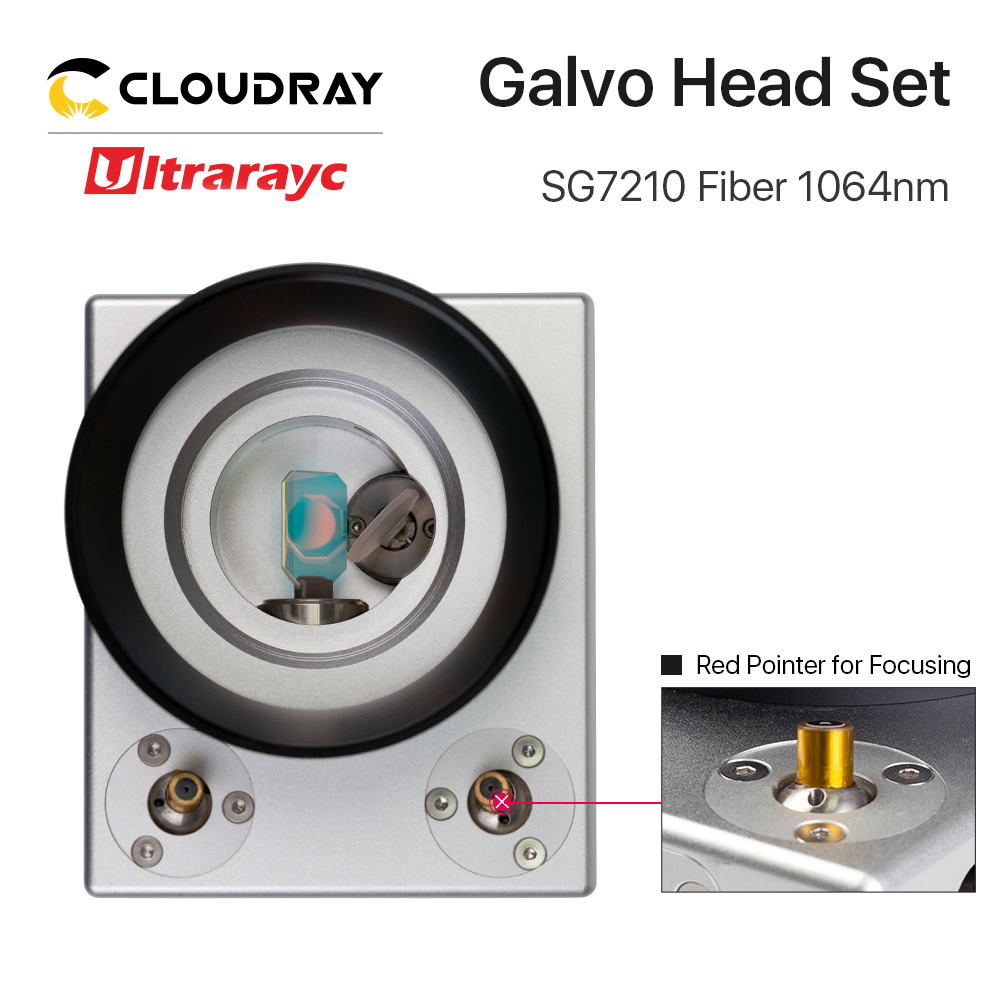 Cloudray 1064nm เลเซอร์สแกน Ga - Galvo Scan Head บทวิจารณ์และราคา