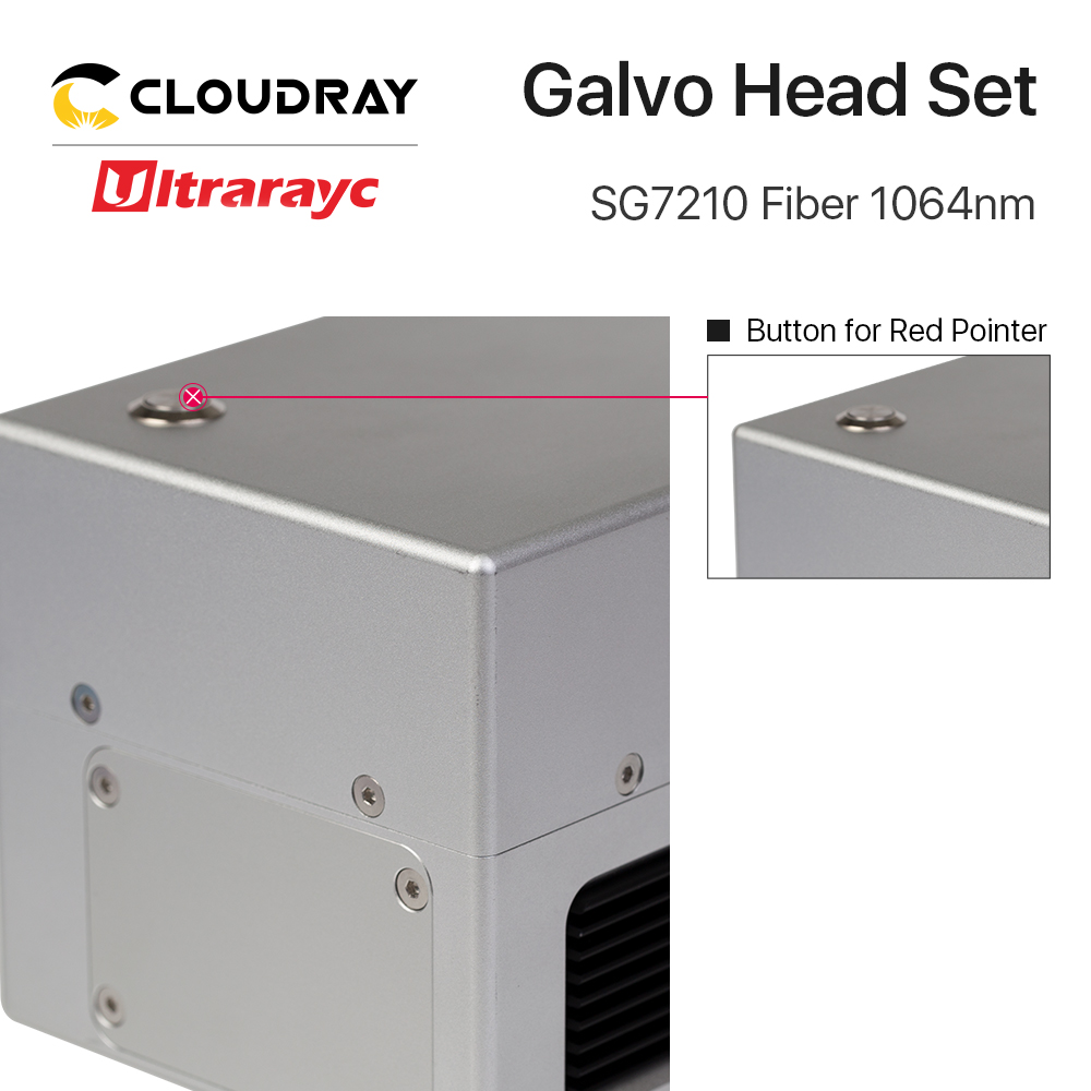 Cloudray 1064nm เลเซอร์สแกน Ga - Galvo Scan Head บทวิจารณ์และราคา
