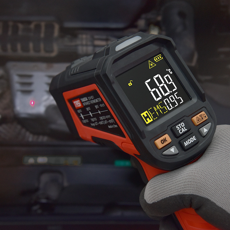 เครื่องวัดอุณหภูมิอินฟราเรดอุต - Industrial Laser Temperature Gun บทวิจารณ์และราคา