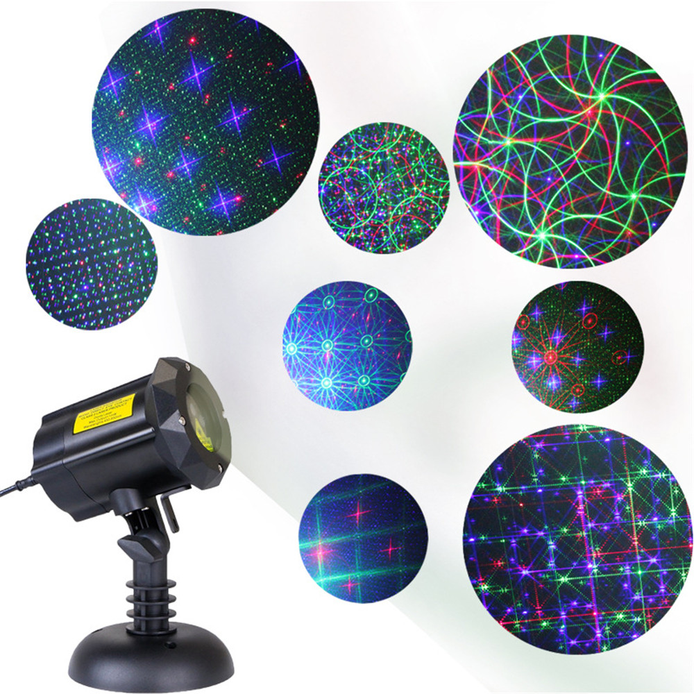 คริสต์มาสแสงเลเซอร์กลางแจ้งโปร - Industrial Laser Projector บทวิจารณ์และราคา