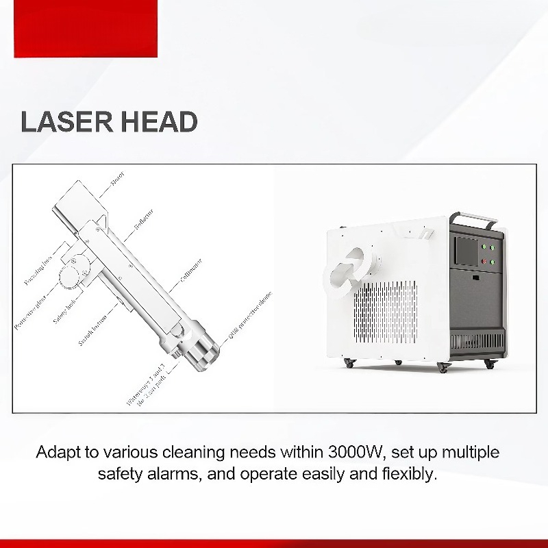 เครื่องทำความสะอาดด้วยเลเซอร์แ - Industrial Laser Cleaning Machine บทวิจารณ์และราคา