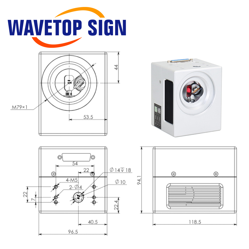 หัวสแกนเลเซอร์ UV รุ่น WaveTop - Galvo Scan Head บทวิจารณ์และราคา