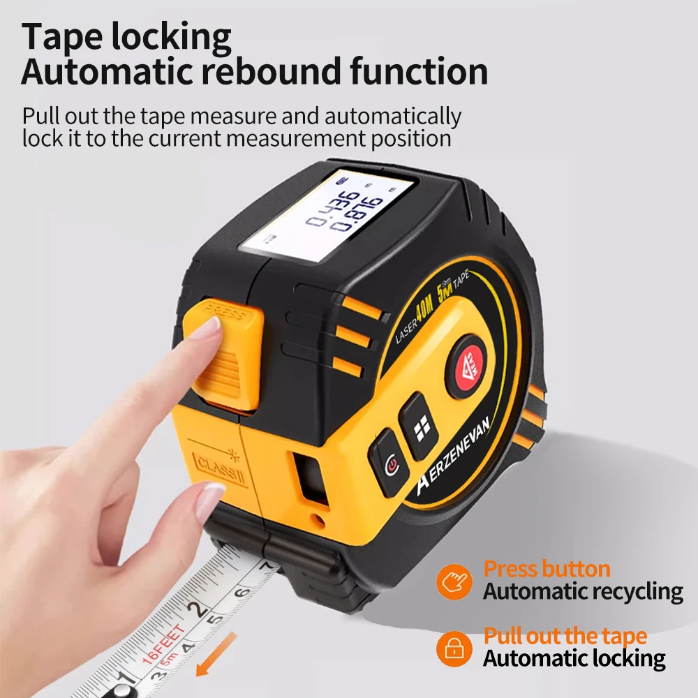เครื่องวัดระยะเลเซอร์ 80 ม. เท - Industrial Laser Rangefinder บทวิจารณ์และราคา