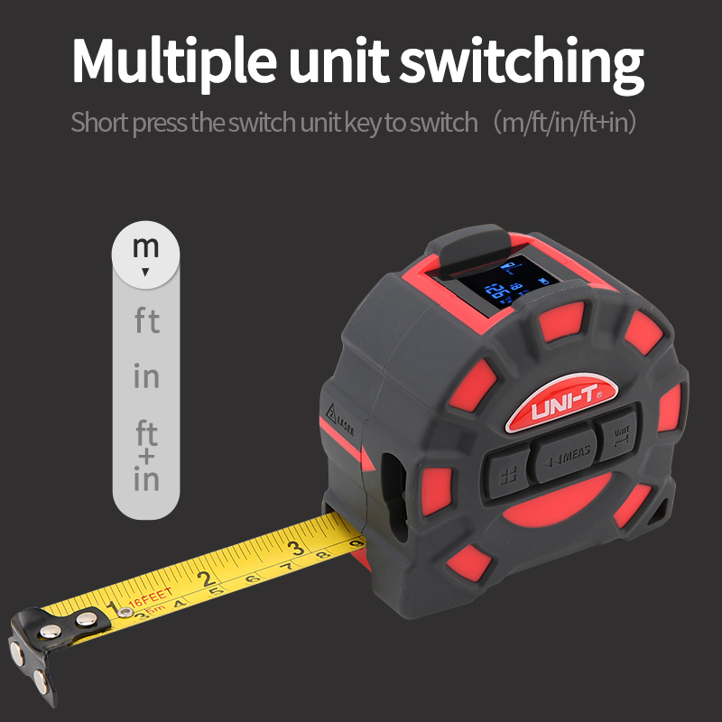 UNI-T 2in1 50M 60M เลเซอร์สายว - Industrial Laser Rangefinder บทวิจารณ์และราคา