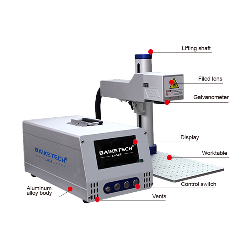 เครื่องมาร์กกิ้งด้วยเลเซอร์ไฟเ - Industrial Laser Engraver For Metal บทวิจารณ์และราคา
