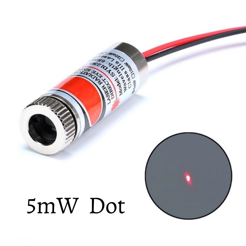หัวเลเซอร์โมดูลสีแดง 650 นาโนเ - Industrial Laser Diode บทวิจารณ์และราคา