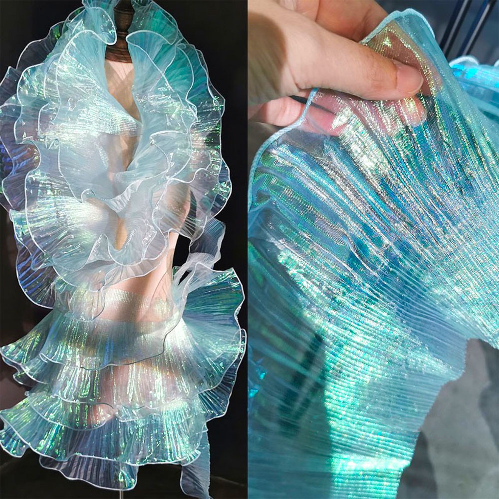 ลูกไม้ Trim Organza ผ้า Mermai - Industrial Laser Welding บทวิจารณ์และราคา