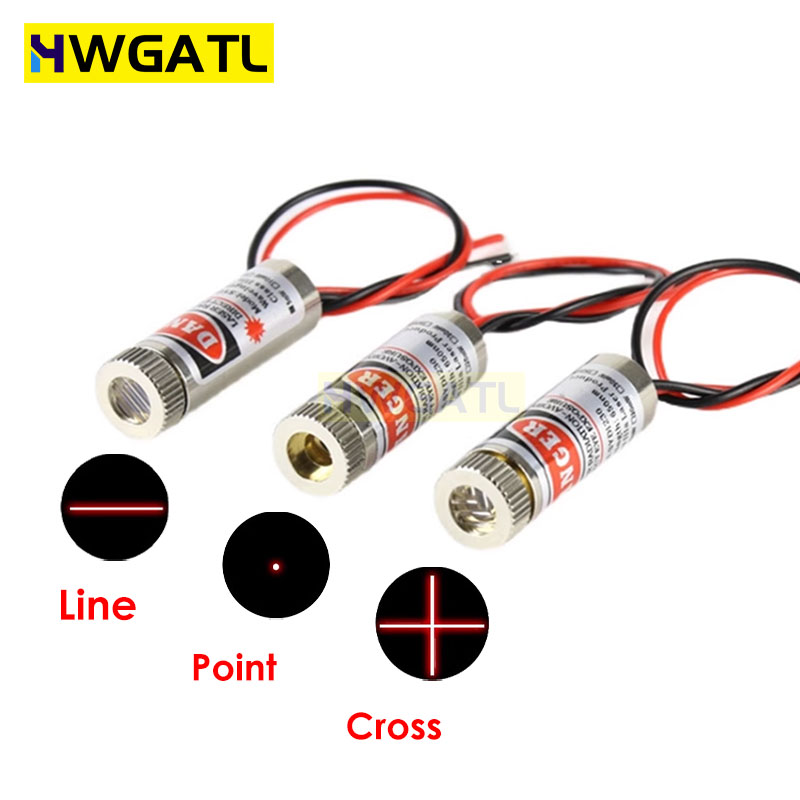 650nm 5mW จุดสีแดง/สาย/โมดูลเล - Industrial Laser Diode บทวิจารณ์และราคา