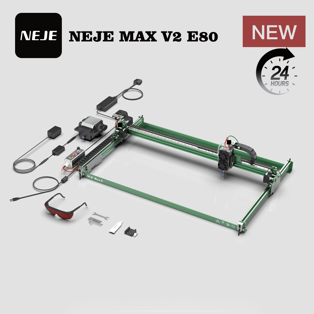 เครื่องแกะสลักเลเซอร์ NEJE MAX - Industrial Laser Engraver For Metal บทวิจารณ์และราคา