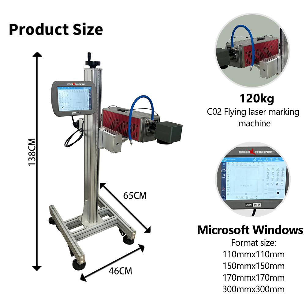 เครื่องเลเซอร์มาร์กกิ้ง CO2 อเ - Industrial Laser Printing บทวิจารณ์และราคา