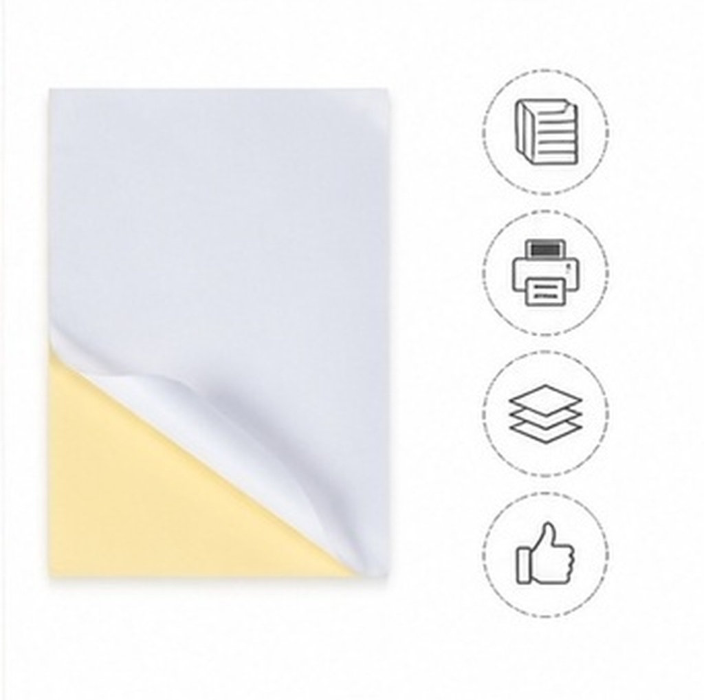 กระดาษพิมพ์แบบมีกาวในตัว A4 จำ - Industrial Laser Printing บทวิจารณ์และราคา