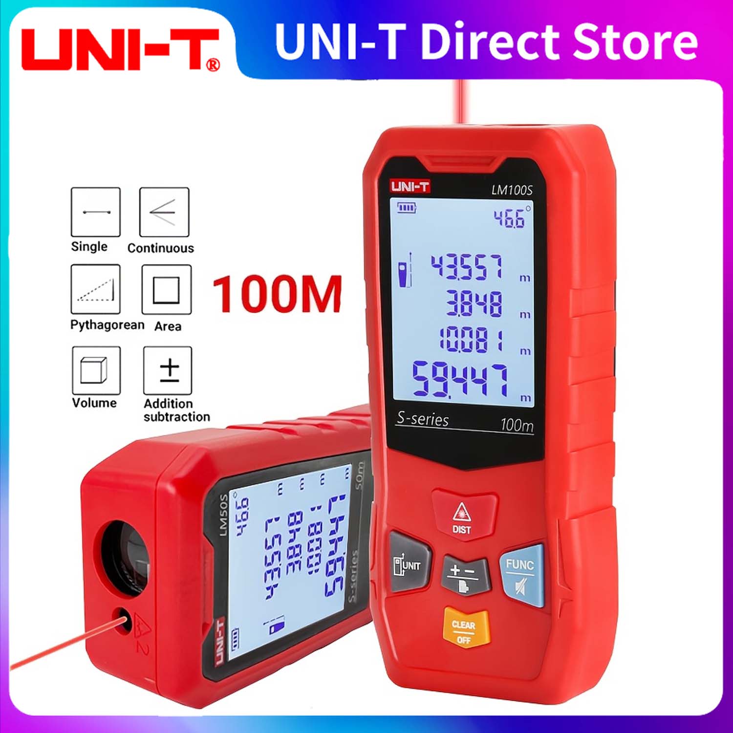 หน่วยเลเซอร์ Rangefinder LM40S - Industrial Laser Rangefinder บทวิจารณ์และราคา