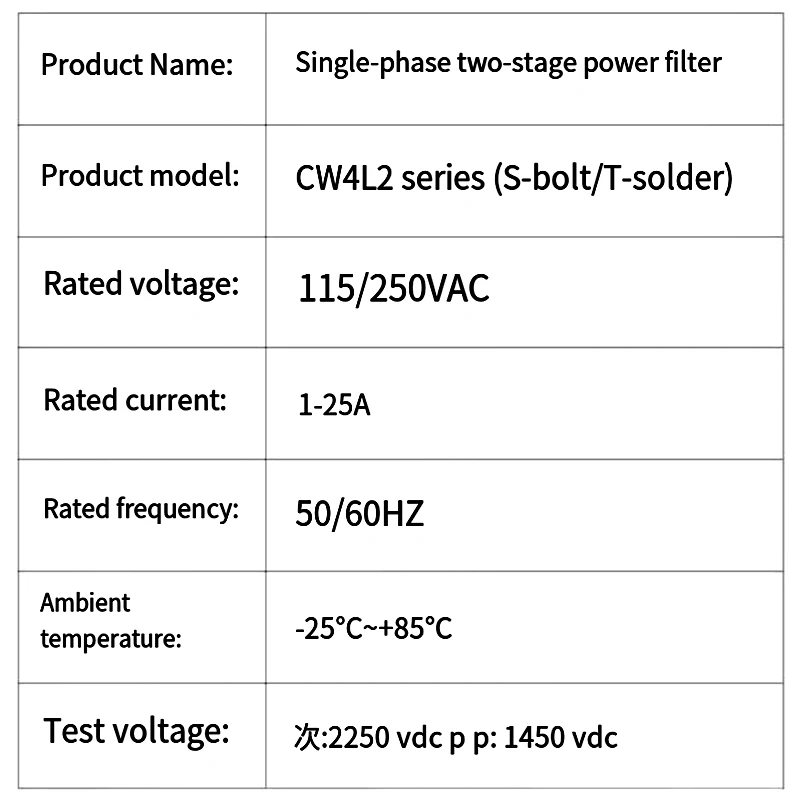 Power EMI Filter CW4L2-10A-T C - Industrial Laser Cutter บทวิจารณ์และราคา